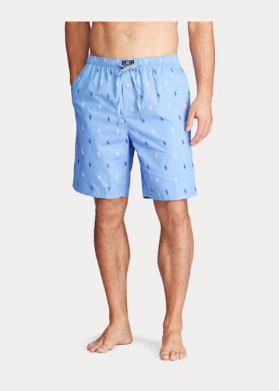 Men's Polo Ralph Lauren Signature Pony Pajama Shorts | 405689FYI